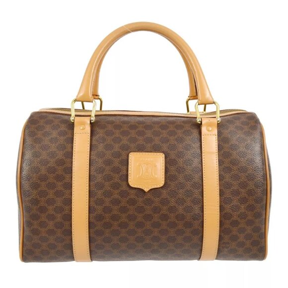 Celine Brown Macadam Handbag - Picture 1 of 9